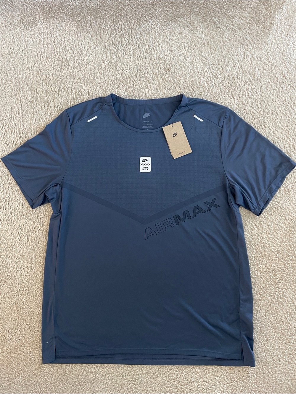 Nike Air Max Short Sleeve Tee - Dark Blue